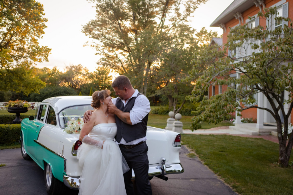 bride and groom