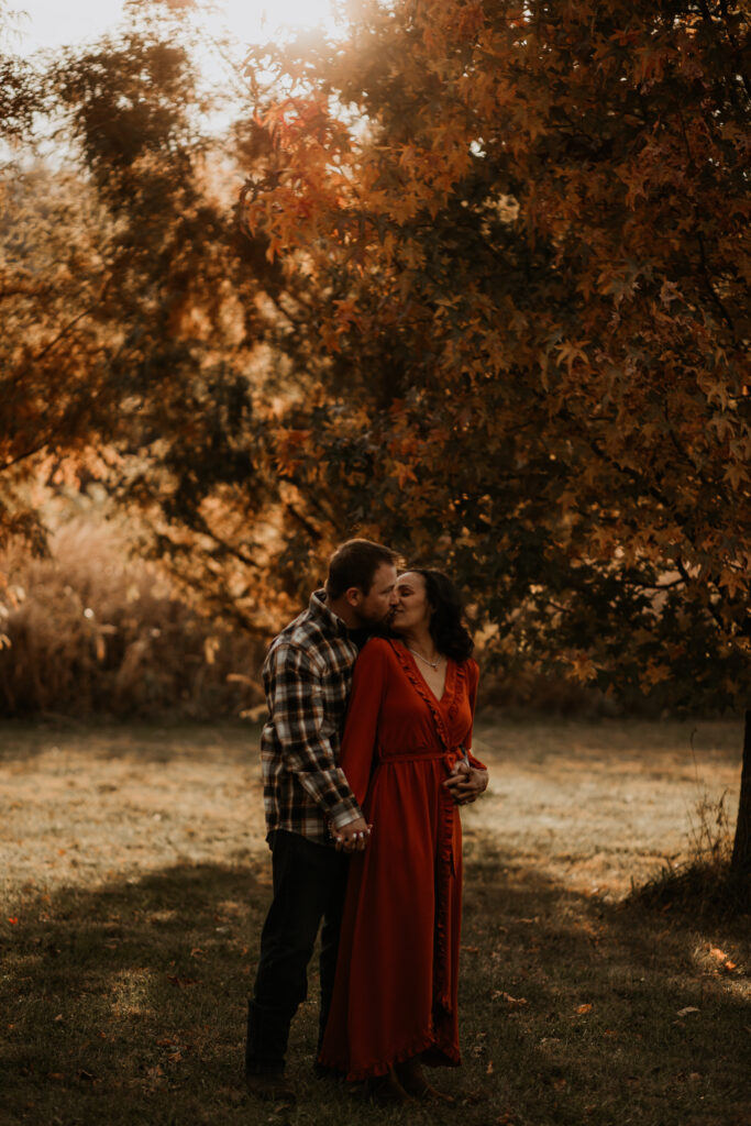 couple in autumn